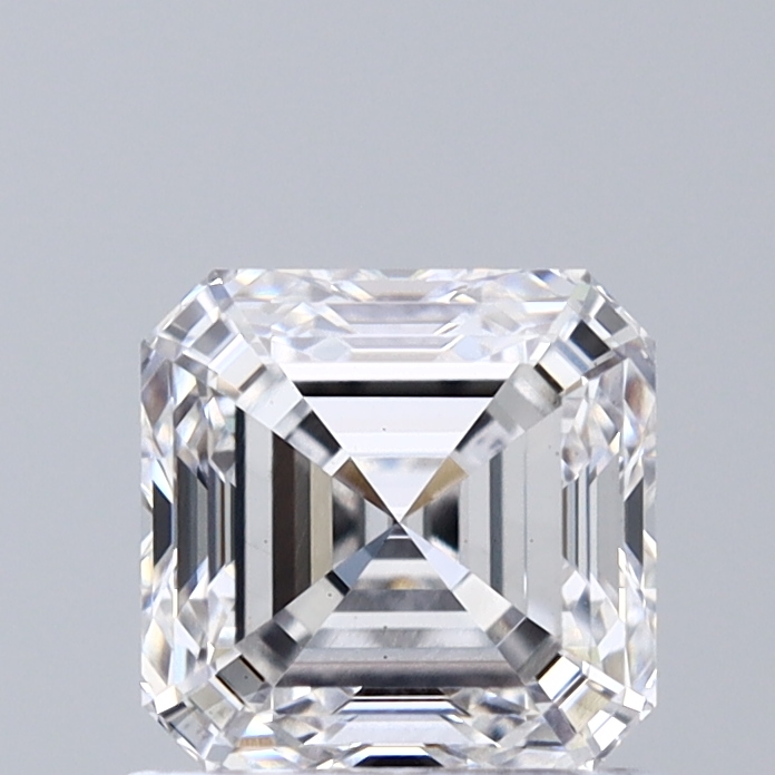 1.03 carat asscher lab-grown diamond