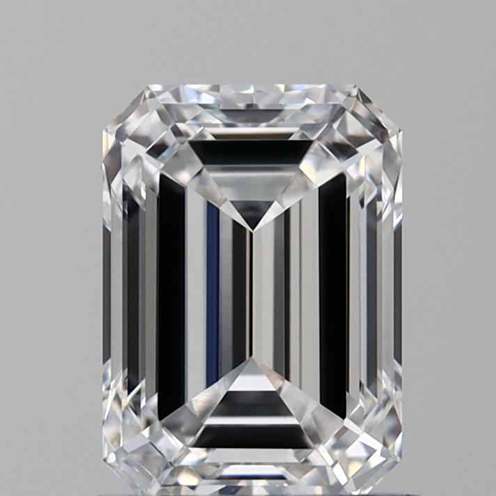 1.27 carat emerald lab-grown diamond