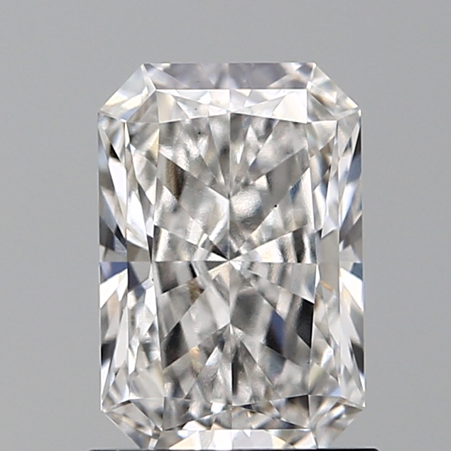 1.26 carat radiant lab-grown diamond