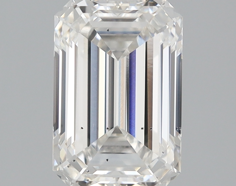 1.21 carat emerald lab-grown diamond