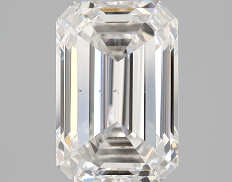 1.58 carat emerald lab-grown diamond