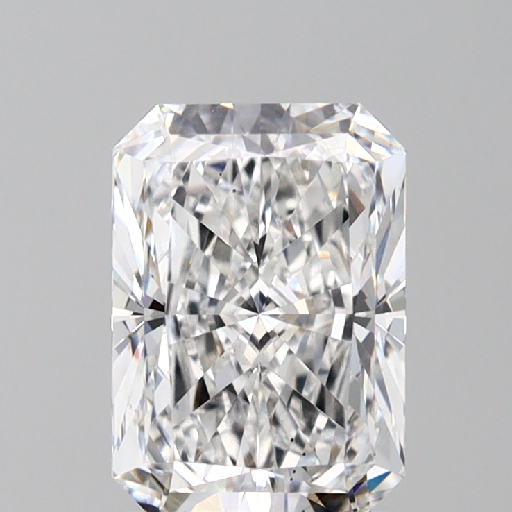 2.01 carat radiant lab-grown diamond