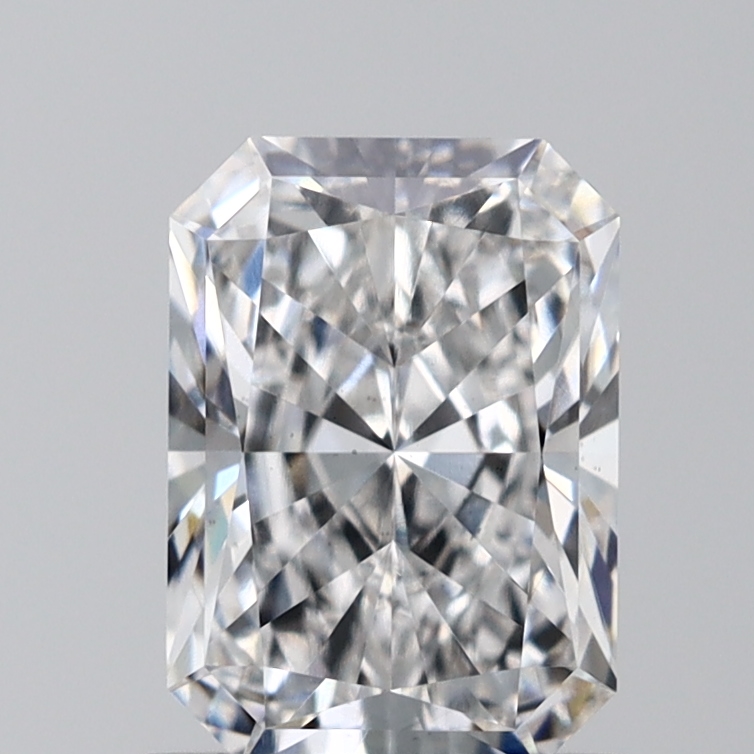 1.27 carat radiant lab-grown diamond