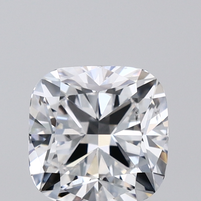 1.00 carat cushion lab-grown diamond