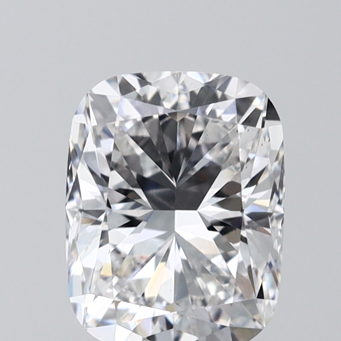 1.00 carat cushion lab-grown diamond