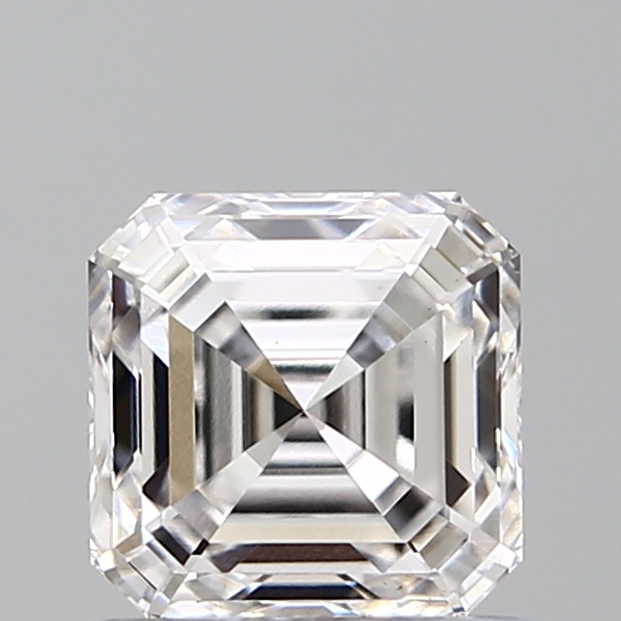 1.05 carat asscher lab-grown diamond