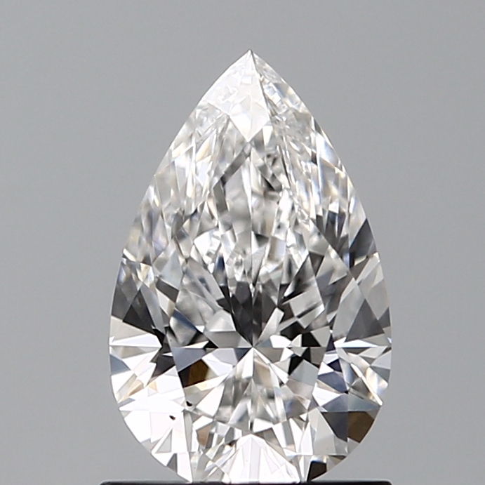 1.02 carat pear lab-grown diamond